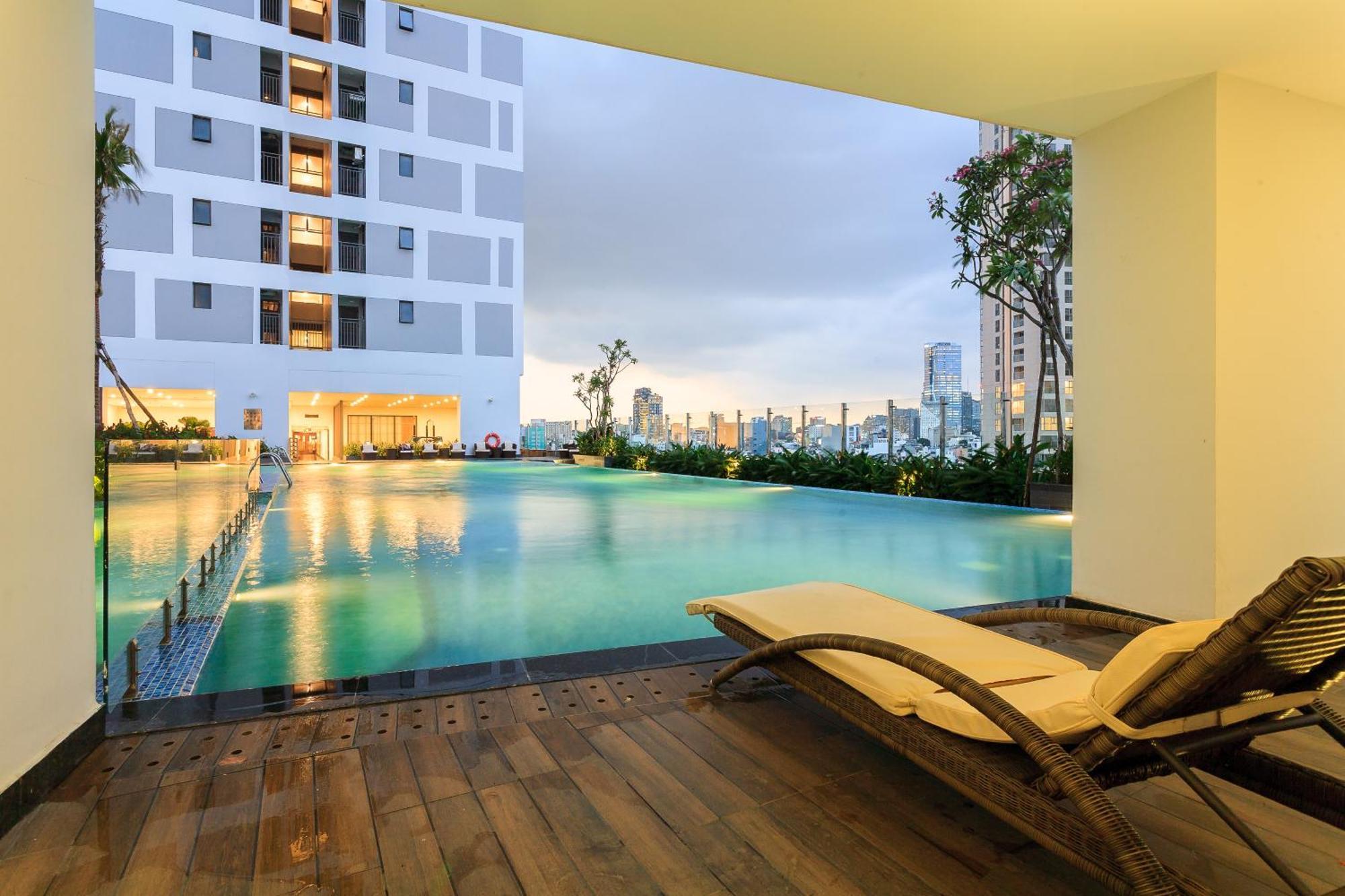 Spacious Saigon - Infinity Pool In Rivergate Cidade de Ho Chi Minh Exterior foto